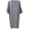image:imageONEILL Womens Frances ColdShoulder Dress Swim CoverUp L Dark Charcoal