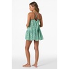 image:imageONEILL Womens Kylee Mini CoverUp Dress  Cotton Eyelet Adjustable StrapsGreen