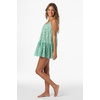 image:imageONEILL Womens Kylee Mini CoverUp Dress  Cotton Eyelet Adjustable StrapsGreen