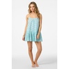 image:imageONEILL Womens Kylee Mini CoverUp Dress  Cotton Eyelet Adjustable StrapsStratosphere