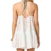 image:imageONEILL Womens Kylee Mini CoverUp Dress  Cotton Eyelet Adjustable StrapsWhite