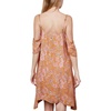 image:imageONEILL Womens Lido Cold Shoulder Floral Print Tunic Dress Yellow L