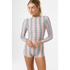 image:imageONEILL Womens Performance Shadow Bay Surf Suit  Long Sleeve Coverage Performance StretchMulti Color