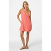 image:imageONeill Womens Sanders Mini Dress  Lightweight CottonLinen Blend and Side PocketsGeorgia Peach