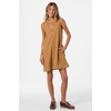 image:imageONeill Womens Sanders Mini Dress  Lightweight CottonLinen Blend and Side PocketsWoodshack