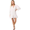 image:imageModern Shift Mini CoverUp Dress in Carob Brown by ONeillWhite