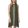 image:imageONEILL Juniors Yasmine Embroidered Shift Dress Military Green S