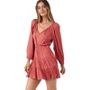 image:imageONEILL Long Sleeve Mini Dress  Comfortable and Casual Short Length Dresses for WomenDusty Cedar  Harla