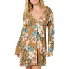 image:imageONEILL Long Sleeve Mini Dress  Comfortable and Casual Short Length Dresses for WomenTobacco Brown  Stevie Lillie