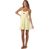 image:imageONEILL Womens Adelaide Mini Dress  Lightweight Woven Cotton Back TieCitron