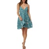 image:imageONEILL Womens Avery CoverUp Mini Dress  Lightweight Tank Dress CoverUp for Women with Adjustable StrapsTealS