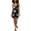 image:imageONEILL Womens Black Floral Pullover Dress Deep V Neck Adjustable Seabright Swimsuit Cover Up XS