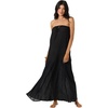 image:imageONEILL Womens Janey Maxi CoverUp Dress  Tie StrapsBlack