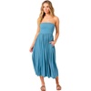 image:imageONEILL Womens Piper Midi Dress  Flowy Midi Silhouette OnSeam PocketsPrblprovincial Blue