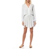 image:imageONEILL Womens Short Length Long Sleeve Woven Wrap Dress NakedResort XS