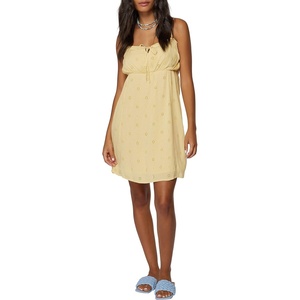 image:imageONEILL Womens Kaline Eyelet Short Dress StrawStrstraw