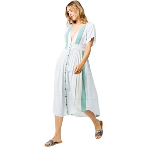 image:imageONEILL Womens Reid Midi Dress Multi ColoredMulti Colored  Reid