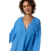 image:imageONEILL Belizin Womens Long Sleeve Cover Up  Blue  Lightweight long sleeve coverup with a relaxed oversized fit