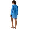 image:imageONEILL Belizin Womens Long Sleeve Cover Up  Blue  Lightweight long sleeve coverup with a relaxed oversized fit