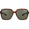 image:imageONEILL LANI 20 Womens Trendy Oversized Polarized Sunglasses  56 mm Square UV400 Protection for Sports Festival Beach Lightweight Polycarbonate AntiGlareMatte Tortoiseshell