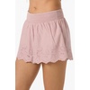 image:imageONEILL Womens Annalee Shorts  Lightweight Cotton Smocked WaistOrchid
