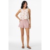 image:imageONEILL Womens Annalee Shorts  Lightweight Cotton Smocked WaistOrchid