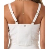 image:imageONEILL Womens Annalee Top Tank  100 CottonWhite