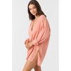 image:imageONEILL Womens Belizin Swimsuit Coverup  Short Beach Cover Up Dress with VNecklineCanyon Clay