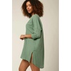 image:imageONEILL Womens Belizin Swimsuit Coverup  Short Beach Cover Up Dress with VNecklineMoss  Belizin