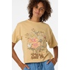 image:imageONEILL Womens Bouquet Easy Fit Graphic TShirtWarm Sand