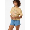 image:imageONEILL Womens Bouquet Easy Fit Graphic TShirtWarm Sand