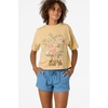 image:imageONEILL Womens Bouquet Easy Fit Graphic TShirtWarm Sand