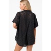 image:imageONEILL Womens Jenna CoverUp Top  Cotton Eyelet Relaxed Beach LayerBlack