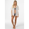 image:imageONEILL Womens Jenna CoverUp Top  Cotton Eyelet Relaxed Beach LayerWhite
