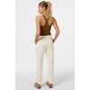 image:imageONEILL Womens Lei Relaxed Pants  Soft Butter Fleece Elastic Drawstring WaistWinter White