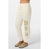 image:imageONEILL Womens Lei Relaxed Pants  Soft Butter Fleece Elastic Drawstring WaistWinter White
