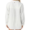 image:imageONEILL Womens Leni Relaxed Long Sleeve Top  Oversized Fit Soft Cotton GauzeWhite