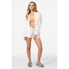 image:imageONEILL Womens Leni Relaxed Long Sleeve Top  Oversized Fit Soft Cotton GauzeWhite