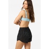 image:imageONEILL Womens Pam CoverUp Shorts  Cotton Eyelet Dolphin HemBlack