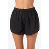 image:imageONEILL Womens Pam CoverUp Shorts  Cotton Eyelet Dolphin HemBlack
