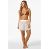 image:imageONEILL Womens Pam CoverUp Shorts  Cotton Eyelet Dolphin HemWhite