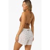 image:imageONEILL Womens Pam CoverUp Shorts  Cotton Eyelet Dolphin HemWhite