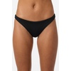 image:imageONEILL Womens Saltwater Solids Hermosa Skimpy Bikini BottomBlk