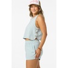 image:imageONEILL Womens Sanders Tank  Lightweight LinenBlend Woven Top Wrapover BackClo