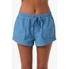 image:imageONEILL Womens Sevie 2 Lounge Shorts  Cotton Twill 2 Inch InseamCaptains Blue