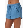 image:imageONEILL Womens Sevie 2 Lounge Shorts  Cotton Twill 2 Inch InseamCaptains Blue
