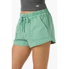 image:imageONEILL Womens Sevie 2 Lounge Shorts  Cotton Twill 2 Inch InseamGreen