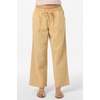 image:imageONEILL Womens Sevie Pant 2  Lightweight Cotton Twill Relaxed Leg FitWarm Sand