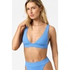 image:imageONEILL Womens Shorebreak Rib Cancun Bralette Top  Recycled Fabric Adjustable StrapsAzr