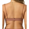 image:imageONEILL Womens Shorebreak Rib Cancun Bralette Top  Recycled Fabric Adjustable StrapsCarob Brown